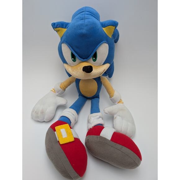 SEGA 24" PLUSH SONIC THE HEDGEHOG - Picture 1 of 4